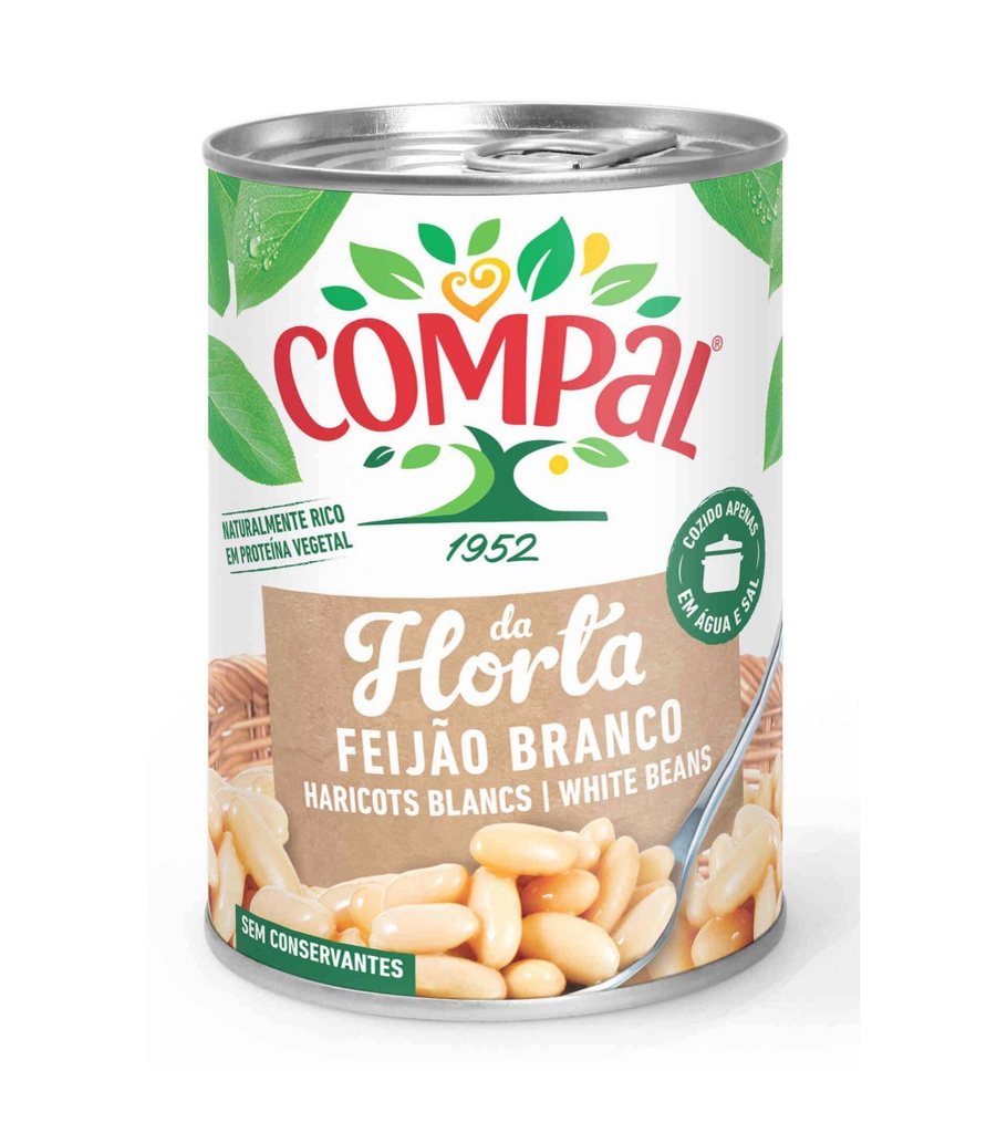 Compal haricots blancs 420g Pack (6x420g)
