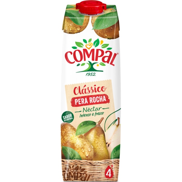 Compal jus de poire 1L Pack (12x1L)