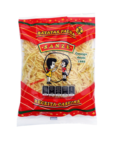 Sanze chips fins batata frita 450g (12x450g)