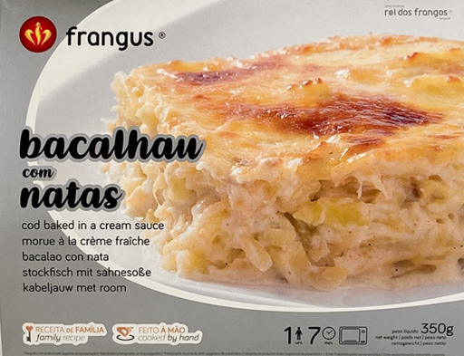 Frangus Bacalhau con natas(12x 350g)