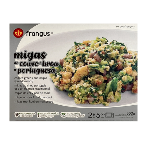 Frangus Migas au choux et pain de maïs (12x350g)