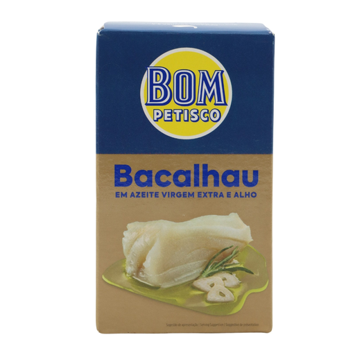Bom petisco Bacalhau à l'huile BIO g Pack (32x120g)