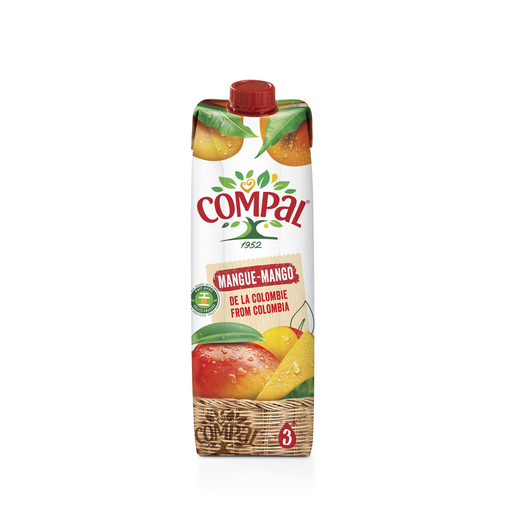 Compal Jus de Mangue de Colombie  1L Pack (12x1L)