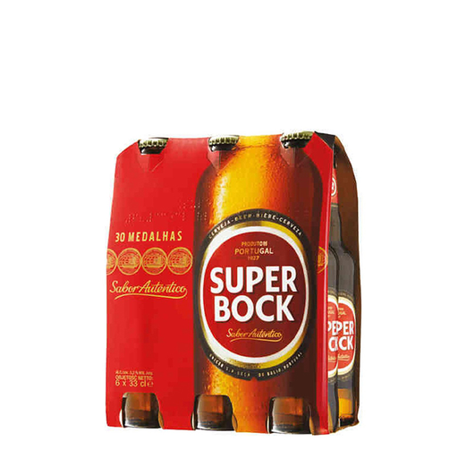 Superbock Bouteille Pack (4x6x33cl) 