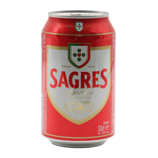 Sagres cannette Pack (24x33cl)