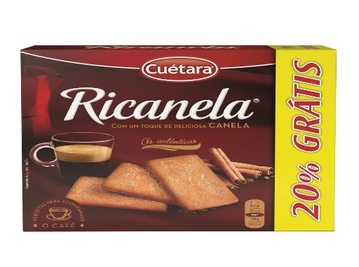 Biscuits cuerta Crème Ricanela 341g+20%gratuit Pack (10x341g)