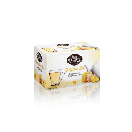 Dom Duarte thé gingembre & miel  Pack (20 pcs)